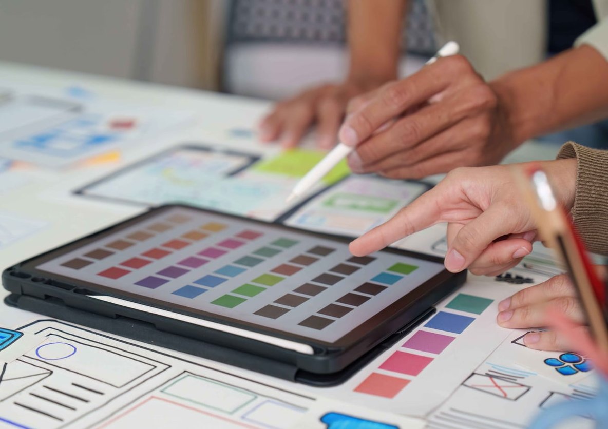 minimalist website design whitespace