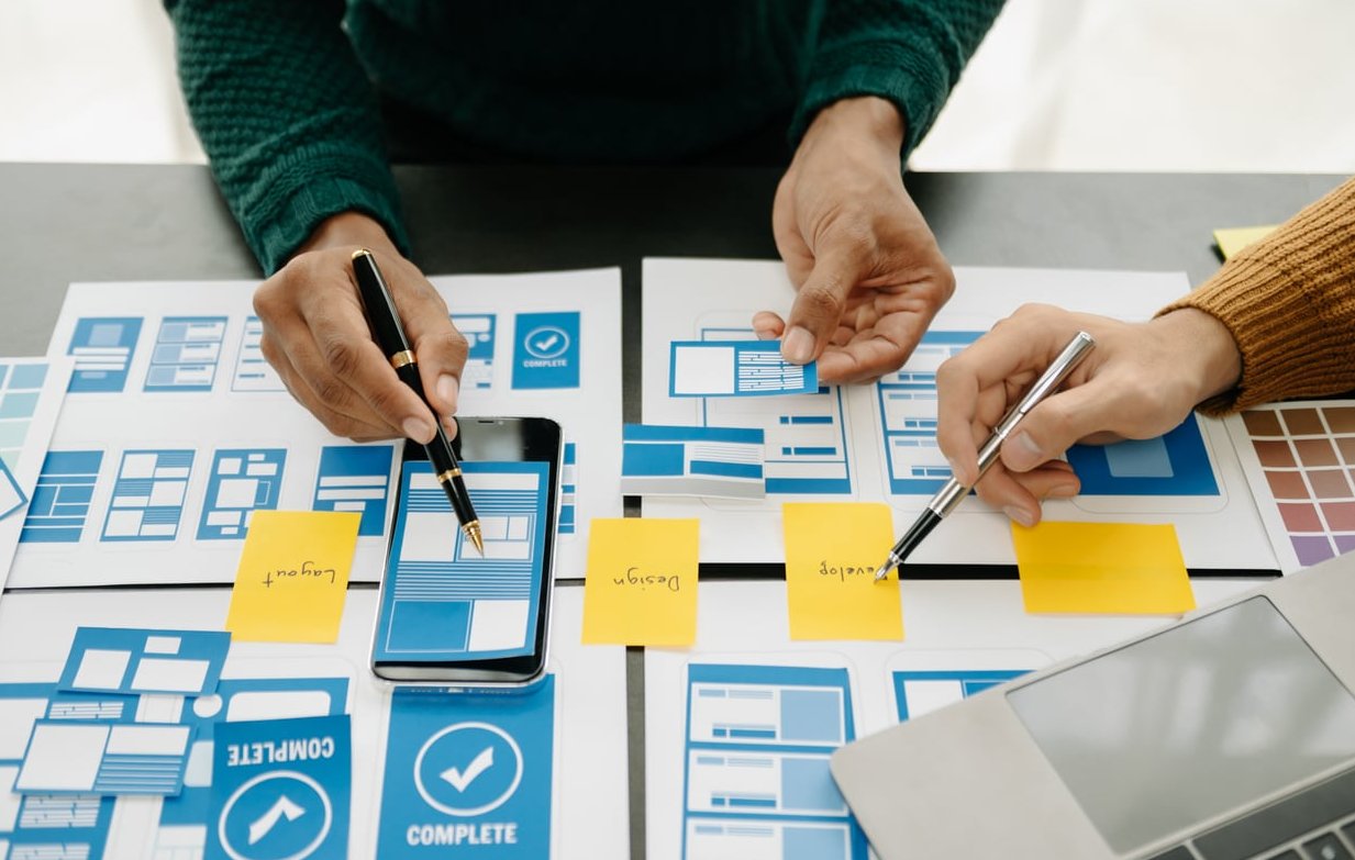 colorful website design